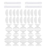 Eyeglasses Nose Pads Kit,Sunglasses Silicone Adhesive Nose Cushions, 4 Sizes 20 Pairs Nosepads with 2 Pairs Eyewear Temple Tips (4 Size Kit)