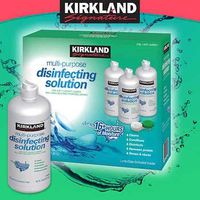 Kirkland Signature Multi-Purpose Sterile Disinfecting Solution for Any Soft Contact Lens