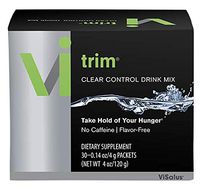 ViSalus Vi-Trim Clear Control Drink Mix Appetite suppressant, Caffeine-Free, Flavor-Free (30 packets)