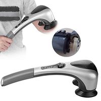 WSJTT Deep Tissue Percussion Therapeutic Handheld Massager - Has Variable Intensity to Releive Pain in The Back,Neck,Shoulders,& Muscles,Double Head Electric Full Body Massage