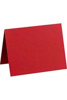 A2 Folded Notecards (4 1/4 x 5 1/2) - Ruby Red (1000 Qty.)