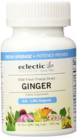 Eclectic Institute Ginger, 395 mg, 90 Non-GMO Veggie Caps