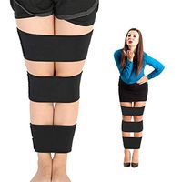 Semme Leg Correction Belt, Posture Corrector Adjustable O/X Legs Straightener Bandage Breathable Unisex Thigh Shaping for Adult and Kids(L)