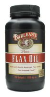 Barleans, Flax Oil Softgels, 250 Count