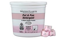 Stearns Water Flakes Pot ’N’ Pan Detergent in Premeasured Packets (1 Pail per case - 90 x 0.5 oz. Packets)
