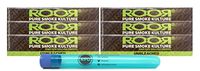 ROOR Unbleached King Size Papers (6 Packs) with Rolling Paper Depot XL KewlTube