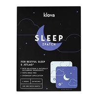 Klova Sleep Patch with Melatonin and Natural Ingredients Promotes restful Sleep and eliminates Jet lag