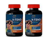 Male Testosterone Enhancement - X-TEND - Enhancement Pills for Men - tribulus terrestris Capsules for Men - 2 Bottles 120 Tablets