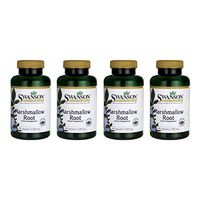 Swanson Marshmallow Root 500 mg 90 Caps 4 Pack