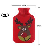 avadfvczvfv All-New Rubber Hot Water Bottle 2L with Knit Cover Water Bag for Women Bag Pain hot Pack hot and Cold Waterbottles