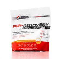 SG Pur Recovery Gym Post Workout Supplement Refreshing Orange Cream - Keto Friendly, Paleo Friendly, Sugar Free, Sucrose Free, Growth Hormone Free, GMO Free