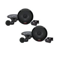 Alpine SPR-60C 6-1/2" Component 2-Way Speaker System Bundle