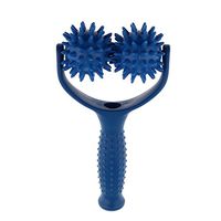 Handheld Acupuncture Spiky Massage Ball Shoulder Muscle Massager - Blue