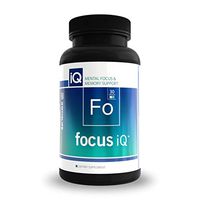 FOCUS IQ- Brain and Memory Support to Increase Mental Focus and Concentration.