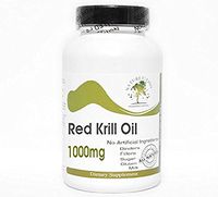 Red Krill Oil 1000mg ~ 100 Capsules - No Additives ~ Naturetition Supplements