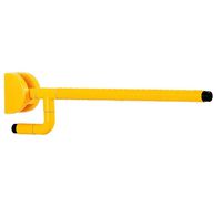 ZJMYSFS Bathroom Handrail, Stainless Steel Foldable Non-Slip Handle, Elderly Disabled Children, Barrier-Free Handle, Bathroom Shower, Bathtub, Toilet (Color : Yellow, Size : 60cm)