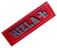 5 Packets Rizla Red Regular Size Cigarette - Tobacco Rolling papers