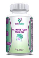 Multivitamin Supplement - Brain & Memory Ultimate Focus Neuro Plus to Improve Concentration & Provide an Energy Boost - Contains Multivitamins, Herbs & Nootropics 60 Capsules