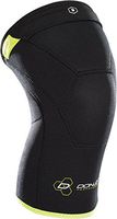 DonJoy Performance ANAFORM 2mm Closed Patella Knee Brace Sleeve, Black/Slime Green, Large