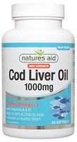 Natures Aid Cod Liver Oil (High Strength 1000Mg Caps)