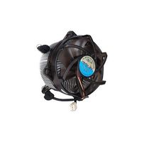 Masscool 8W501B1M3G Quiet For LGA775 CPU Fan Ball Copper Base Insert Dual Radial Fin Design