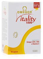 OMEGOR Vitality 1000 - New with 90% Omega-3 TG! 5* IFOS Certified Since 2006. EPA 535mg and DHA 268mg per Pearl. Min. 90% Triglycerides and Molecular Distillation 90cps