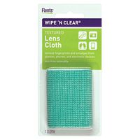 Wipe'N Clear Lens Cleaning Cloth by Flents, Remove Fingerprints & Smudges from Glasses, Phones, & Other Electronic Devices, Machine Washable