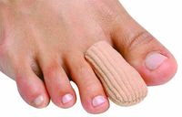 Pedifix Visco-Gel Ribbed Digital Cap-L-XL