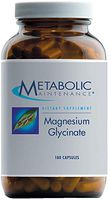 Metabolic Maintenance Magnesium Glycinate - Supports Calm, Mood, Muscle + Cardiovascular Health (180 Capsules)