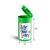 Life Is Your Journey First Aid Case Pill Container ID 4463G
