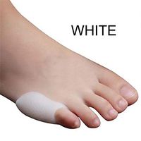 Maskso Ingrown toenail 1 Pair of Toes, Daily use Silicone Gel Toe Toe Protector, Care Finger Toe Separator Hallux valgus, Toe aligner (Size : F)