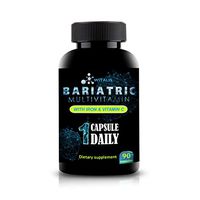 Bariatric Multivitamin - Vitamins for Post Gastric Bypass & Sleeve - Advantage for Weight Loss Surgery -with 30mg Iron & Vitamin C - 90 Vegan, Non-GMO, Dairy & Soy Free - Post Bariatric Health
