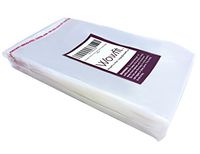 Wowfit 200 CT 4x6 inches Clear Cello Cellophane Plastic Bags, Re-Sealable Self-Sealing Cello Bags Great for Cookies, Decorative Wrappers, Party Favors, Candy and More (4 x 6 inches)