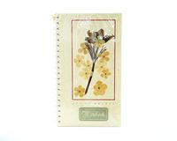 Note Book Art of Nature (Yellow Flower)
