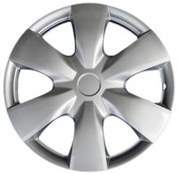 Drive Accessories KT-1008-15S/L, Toyota Yaris, 15" Silver Replica Wheel Cover, (Set of 4)