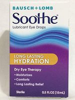 Bausch + Lomb Soothe Long Lasting Lubricant Eye Drops 0.5 oz