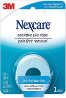 Nexcare Sensitive Skin Low Trauma Tape 1 in x 144 in 1 ea (Pack of 4)