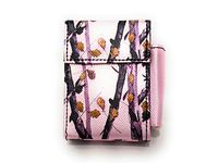 Fun & Colorful Kingsize Womens Fabric Cigarette Case with Lighter Pouch (Style 706C)