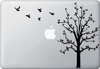 EpicGadget(TM) Premium Decorative Vinyl Stylish Art Flying Bird Tree Skin Sticker Decal for Apple Macbook Pro/Air 13" Inch Laptop in Retail Package (US Seller!!)