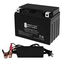 Mighty Max Battery YTZ14S Battery Replaces KTM 990 Adventure 03-12 + 12V 2Amp Charger Brand Product