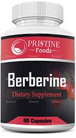 Berberine HCI Supports Glucose Metabolism Immune System Blood Sugar Cardiovascular Gastrointestinal Function Insulin Stabilizer for Diabetes NonGMO 60 Capsules Made in USA