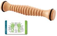 Body Back Wooden Foot Roller, Foot Massager for Plantar Fasciitis, Stress Relief, Relaxation