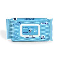 80Pcs Portable Wet Wipes Cotton Cleansing Tissue Disposable Cleaning Wet Paper Wipes for Outside