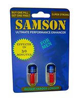 Samson | Ultimate Performance Enhancer for Man | 2 Capsule | Effects in 30 Minutes | Testosterone Booster | 100% Satisfaction Guarantee