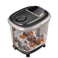 ZSQDSZ Foot tub Automatic Massage wash Basin Electric Heating Foot Bath Barrel Foot Massage Machine Home Thermostatic deep Barrel