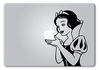 Snow White Holding Apple Macbook Decal Vinyl Sticker Apple Mac Air Pro Retina Laptop sticker