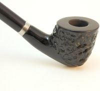 F.E.S.S. Genuine Signature Series 14" Long Churchwarden Tobacco Pipe ~ Pick Your Style (FESS317KL) (Black Rustic)