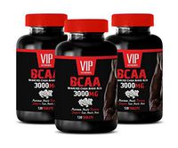 Post Workout Amino acids bcaa - BCAA - BRANCHED Chain Amino Acid 3000 MG - leucine Amino Acid Supplements - 3 Bottles 360 Tablets