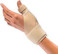 Mueller Reversible Thumb Stabilizer, Beige, One Size Fits Most | Stabilizing Thumb Brace