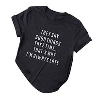 Womens Plus Size Tee Pattern Print Tops O-Neck Turn Over Collar Short Sleeve Loose Blouse T-Shirts Tunic Xia&Han Black